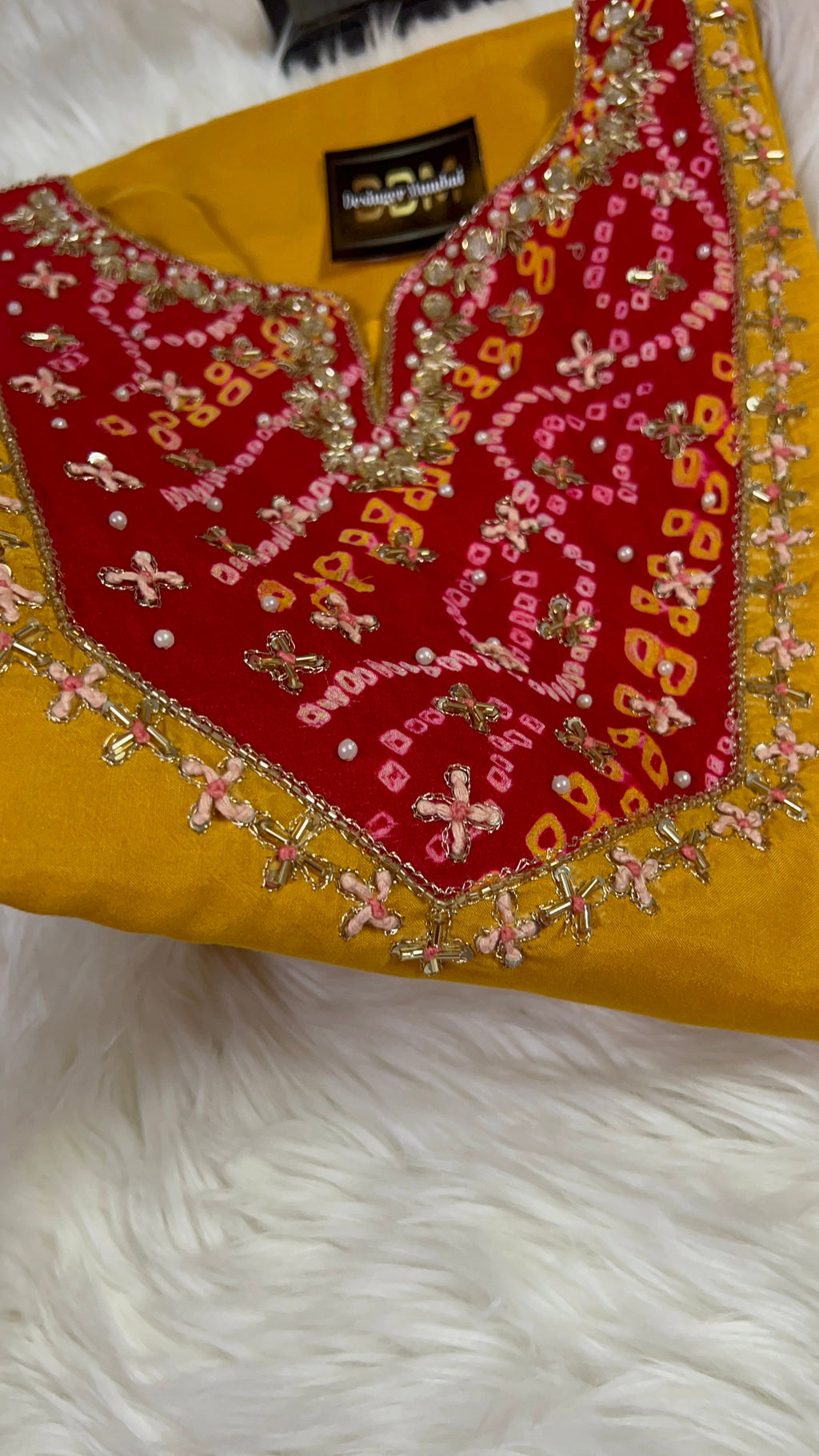 Yellow Embroidered kurta Pant  with dupatta