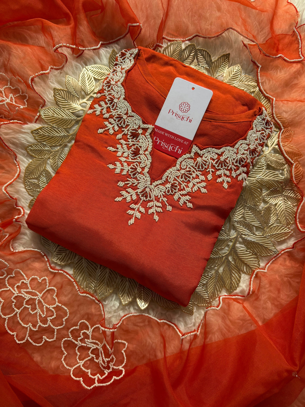 Embroidered kurta Pant  with dupatta