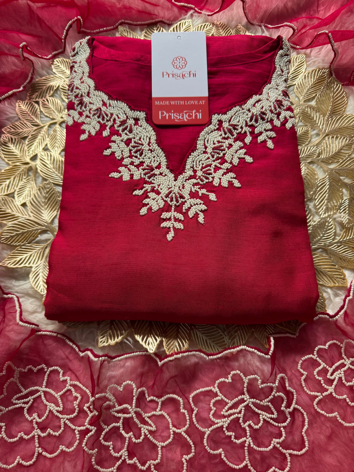 Embroidered kurta Pant  with dupatta