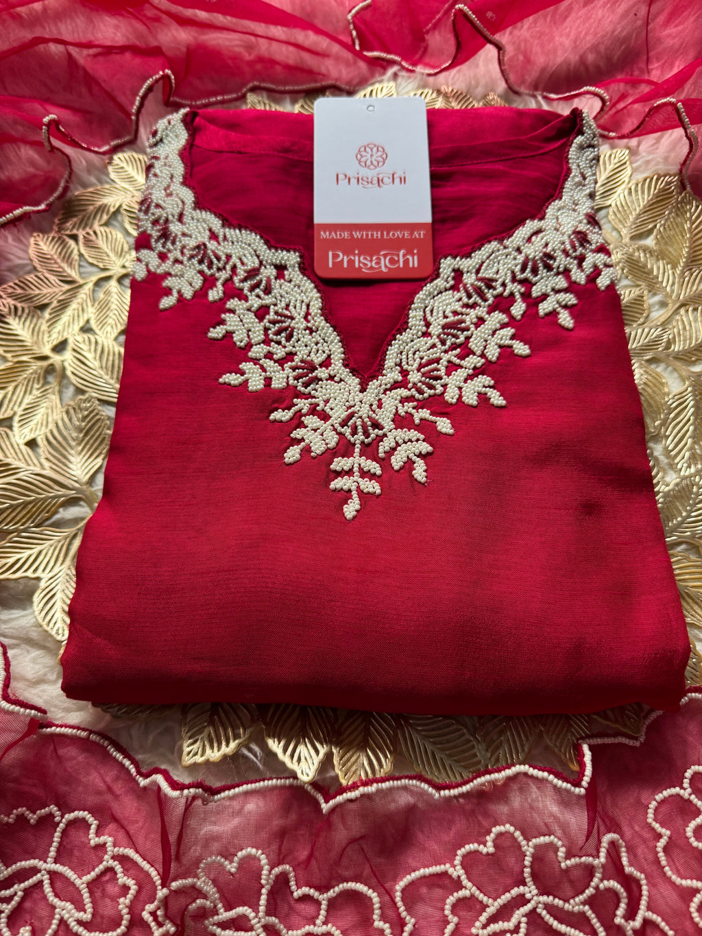 Embroidered kurta Pant  with dupatta