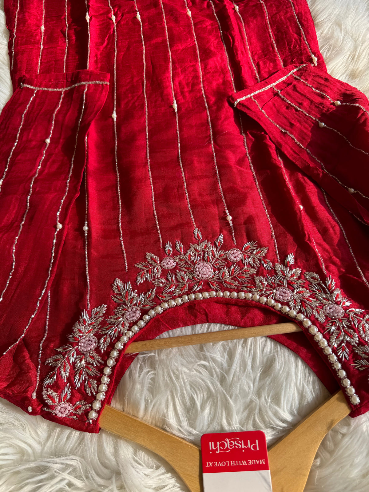 Yellow Embroidered kurta set with dupatta