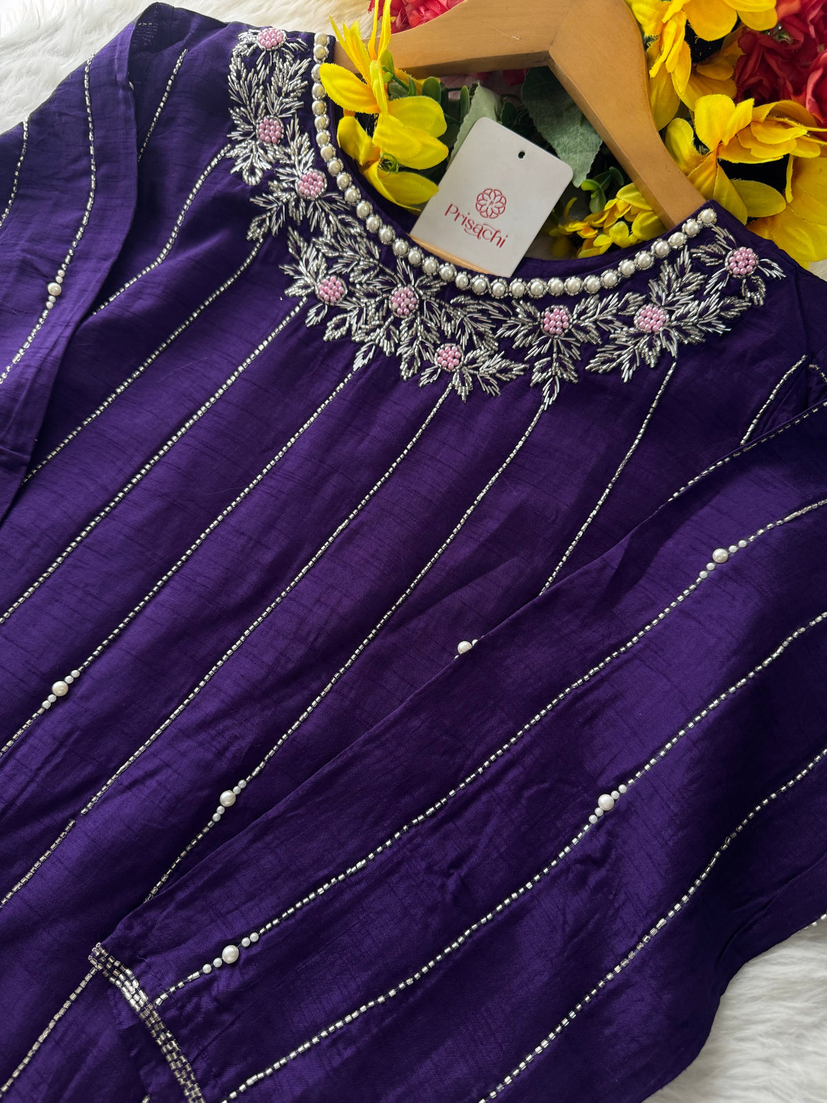 Embroidered kurta Pant  with dupatta