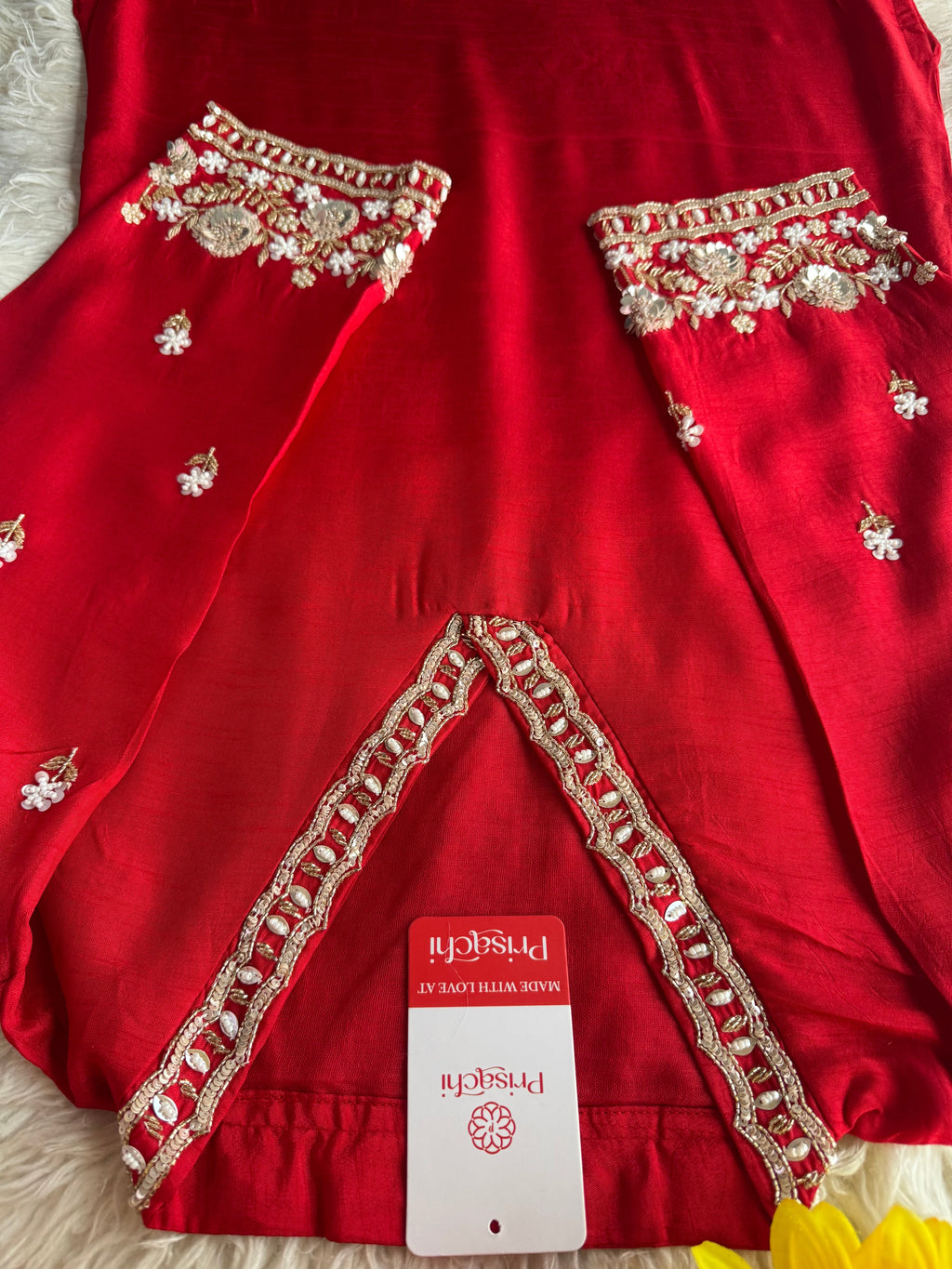 Embroidered kurta Pant  with dupatta