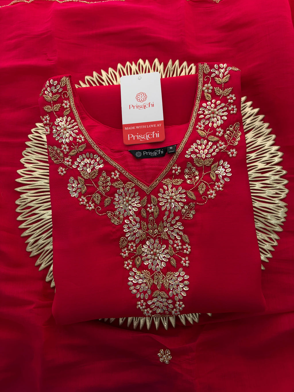 Black Embroidered Kurta Set for Women with Pants & Dupatta | Traditional Festive Wear