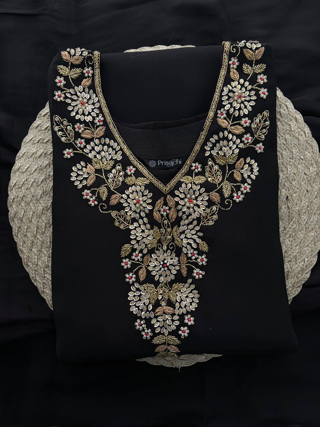 Embroidered Kurta Set for Women with Pants & Dupatta | Ethnic Party and Festive Suit set