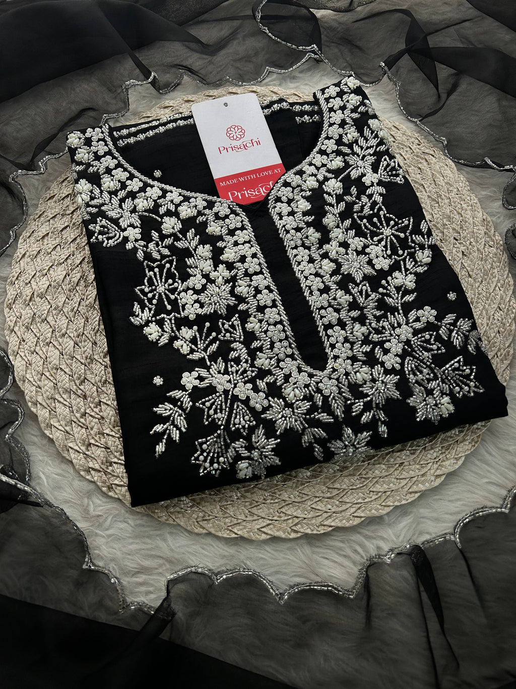 Designer Embroidered kurta pant with dupatta