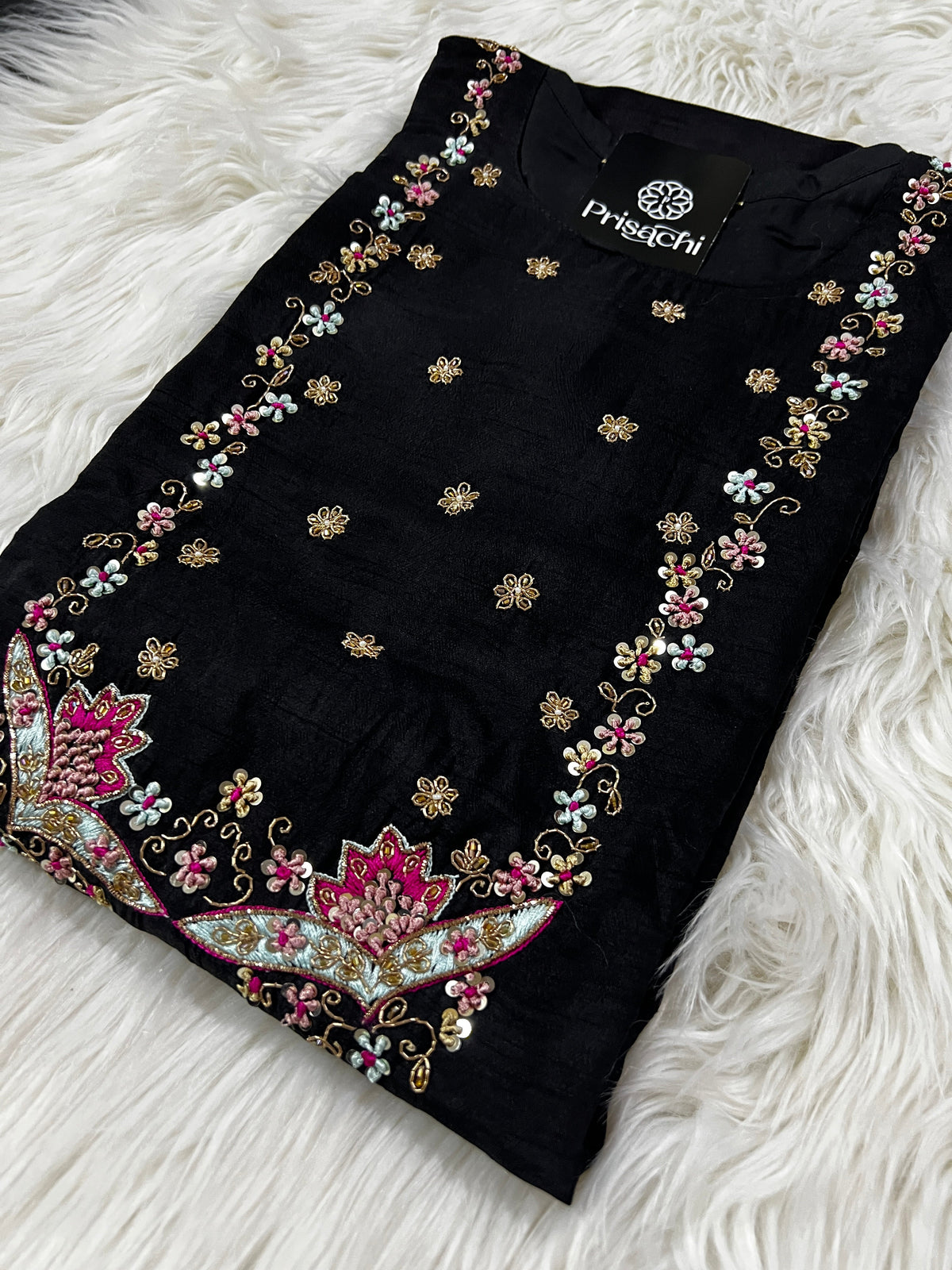Yellow Embroidered kurta set with dupatta