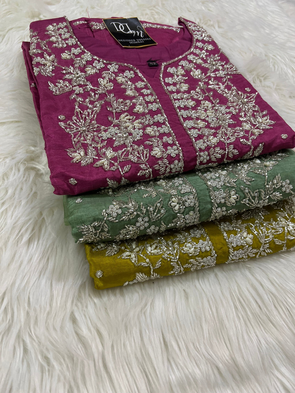 Maslin Designer Embroidery with Zardosi